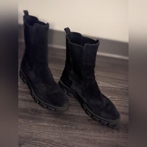 Michael Kors Men's Black Suede Boots